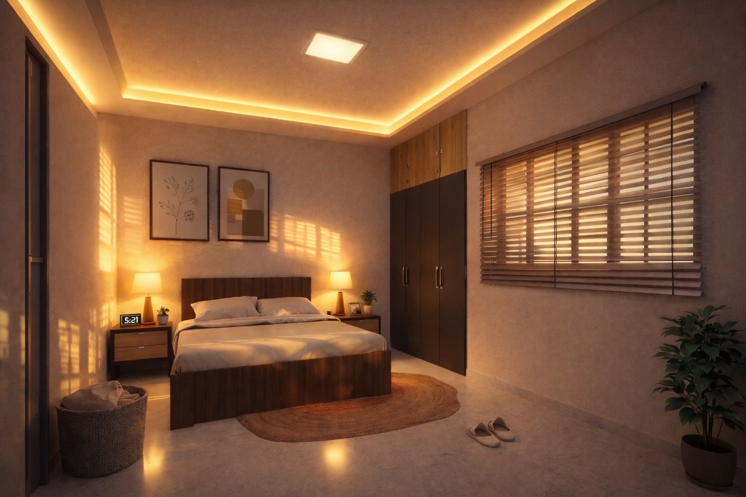 Walnut Bedroom